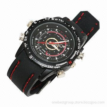 Watch Camera with Hidden Lens Supports Video and Photo Functions